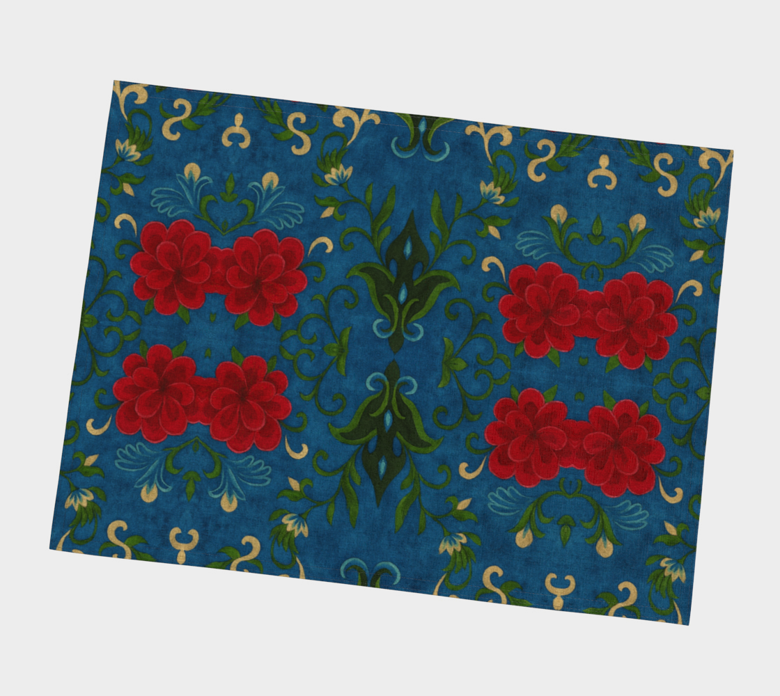 Marquesa Floral Saphire Placemats