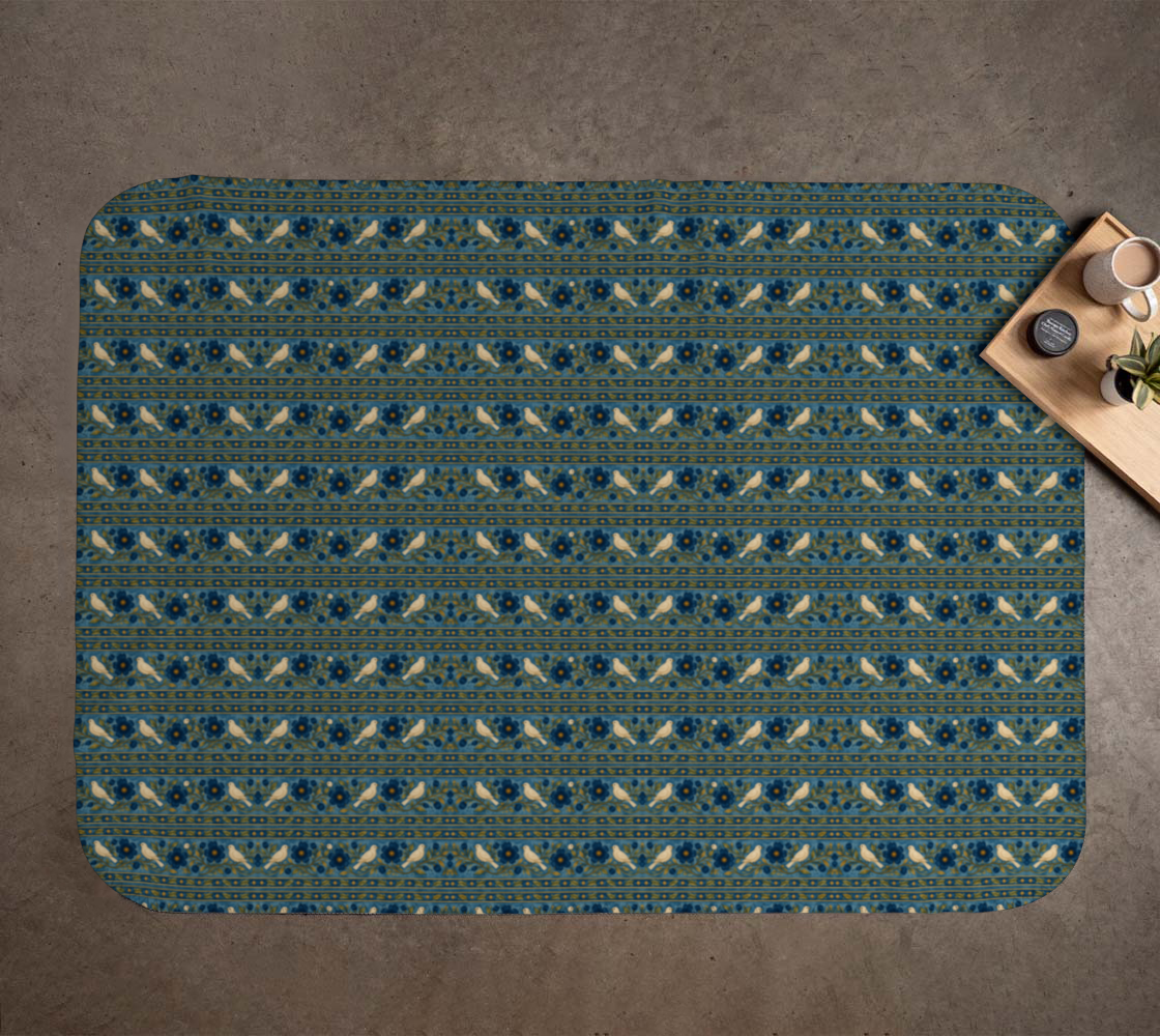 Doves of Peace Banded blanket