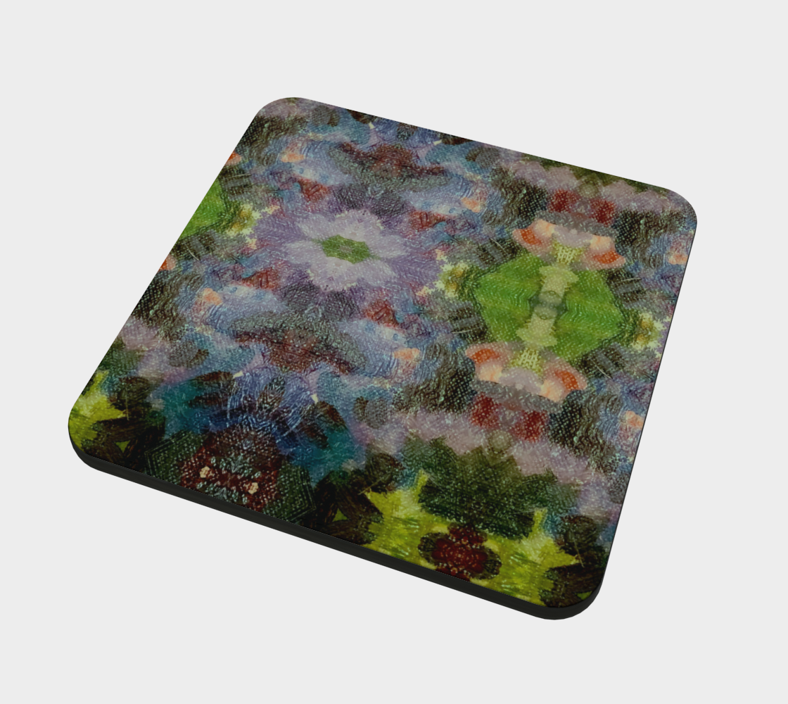 Lilac Waterlilies Coaster
