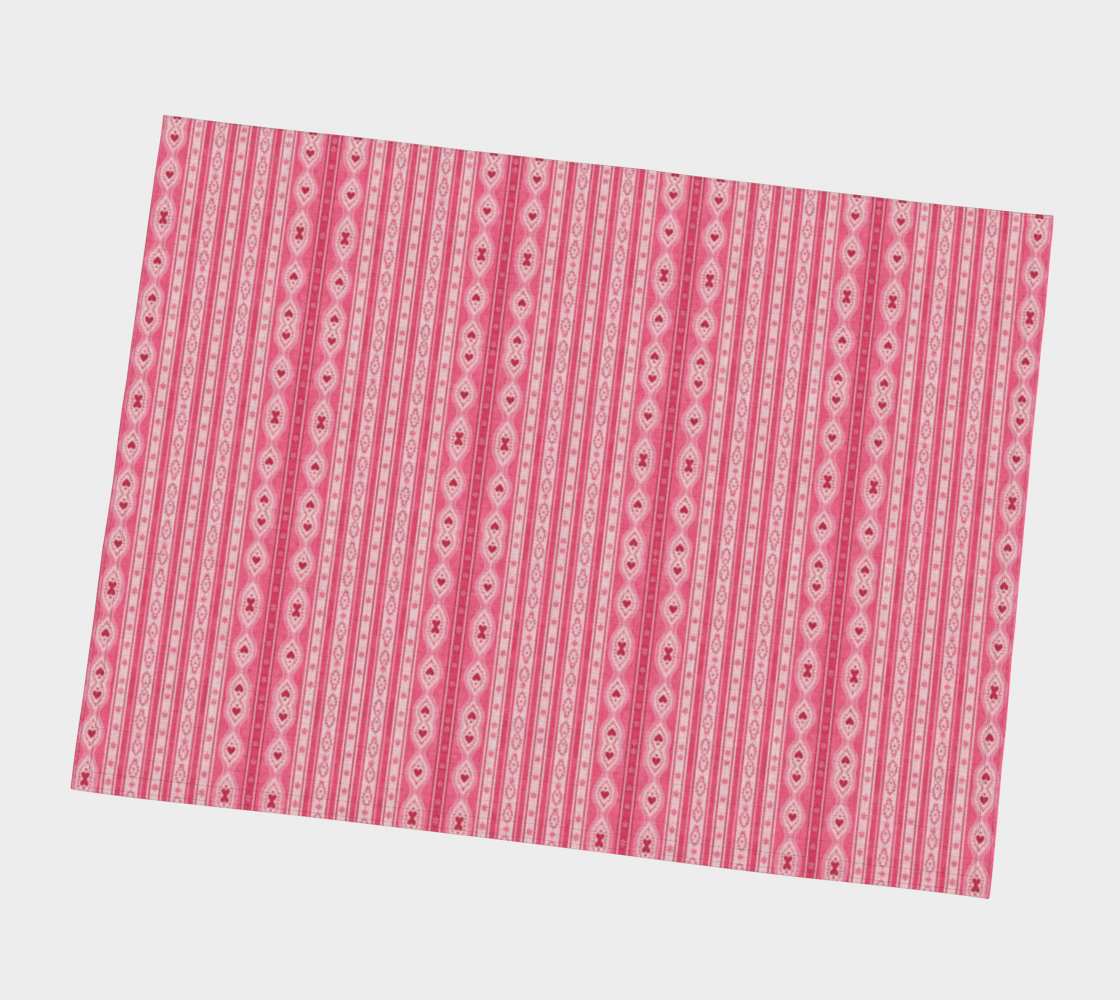 Sweetheart Folk Stripe Placemats