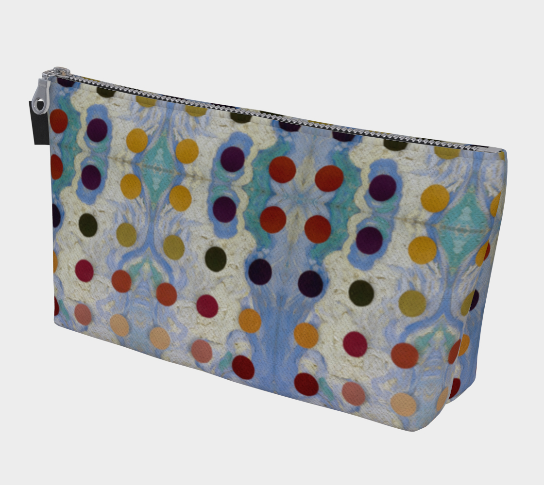 Blue Skies Makeup Bag