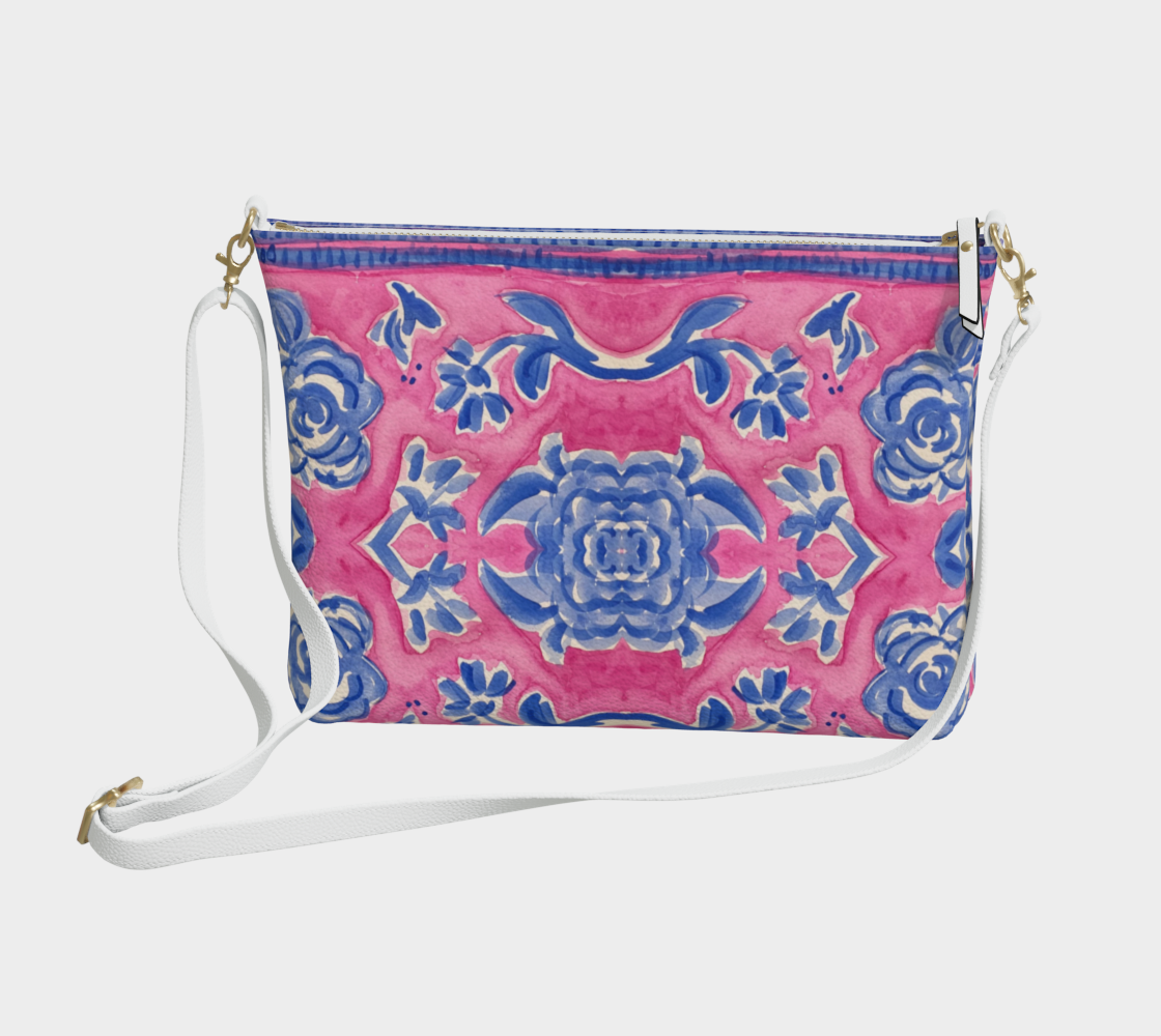 Tropique Provencale Vegan Leather Crossbody Bag