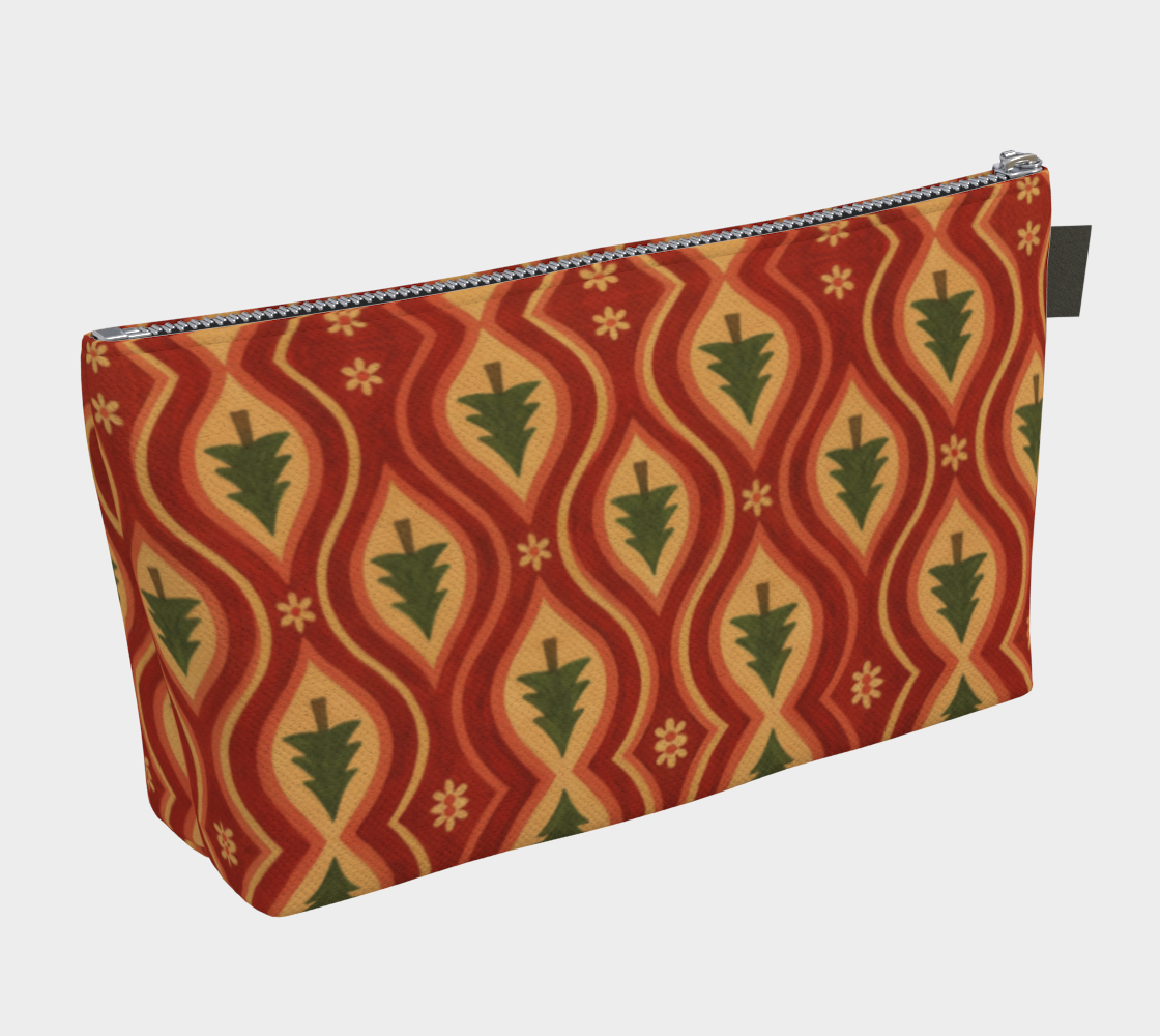 Hearthside Pines makeup bag