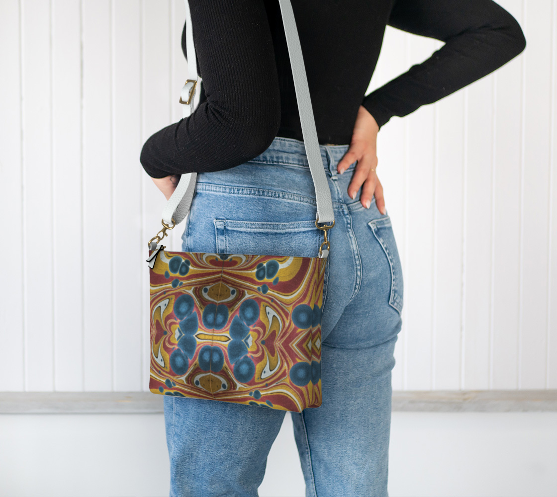 Sundown Revival Vegan Leather Crossbody Bag