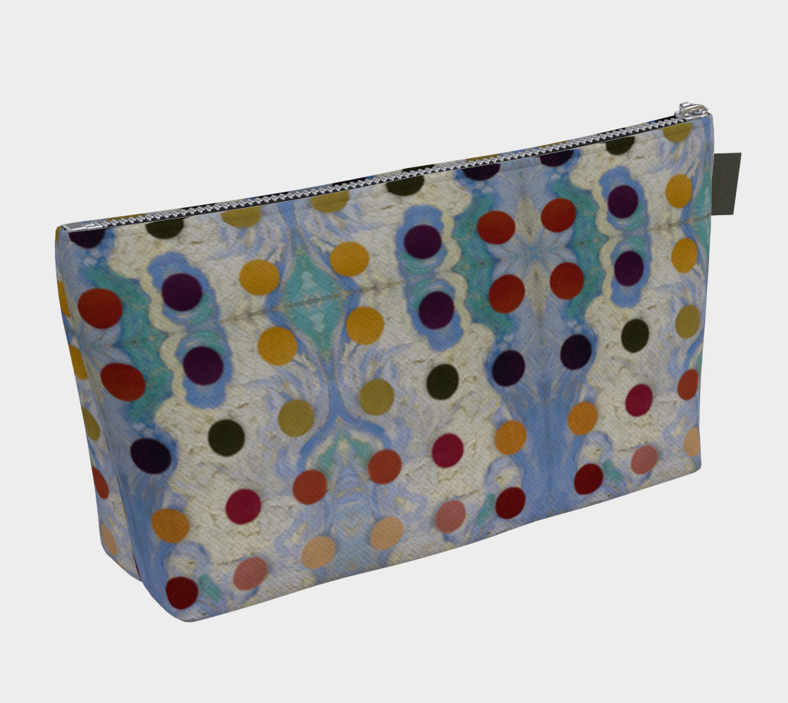 Blue Skies Makeup Bag
