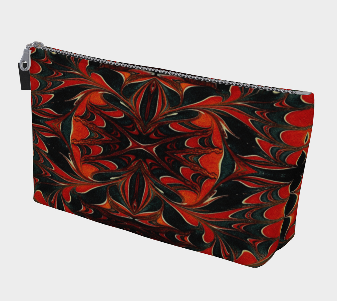 Americana Swirl Makeup Bag