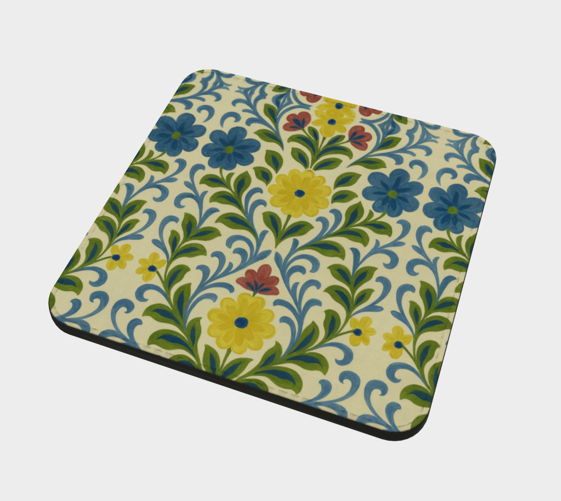 Jardin Provencale Goldenrod Coaster
