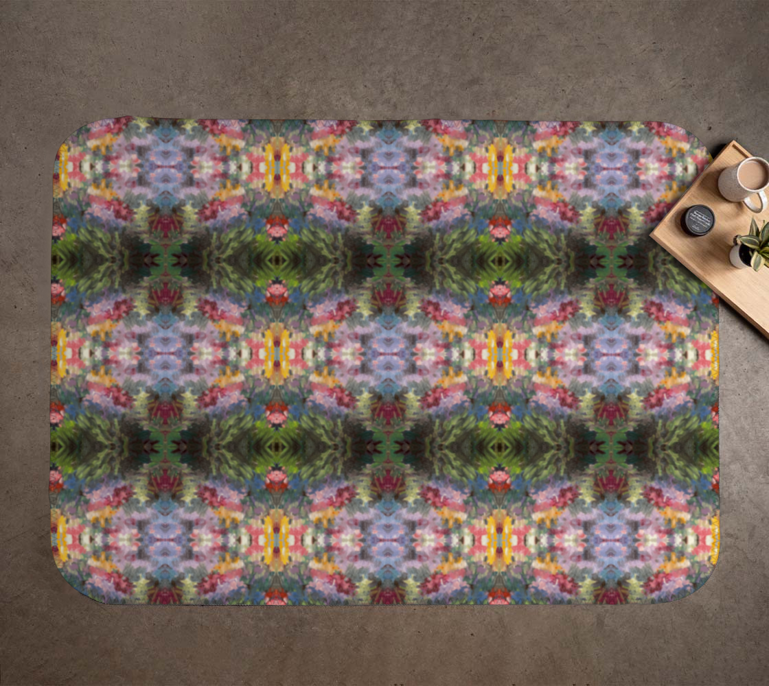 Monet Gardens blanket