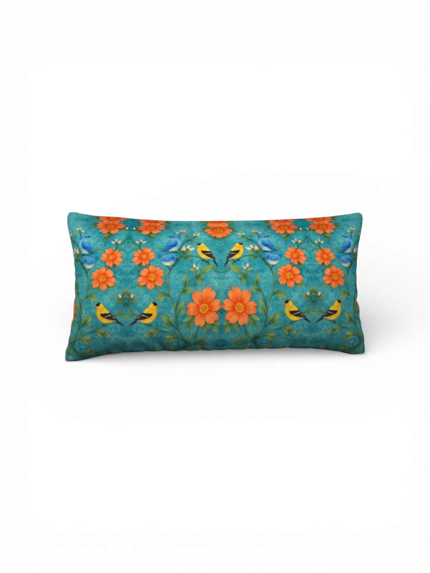 Island Songbird Garden 24 x 12 Pillow Cover