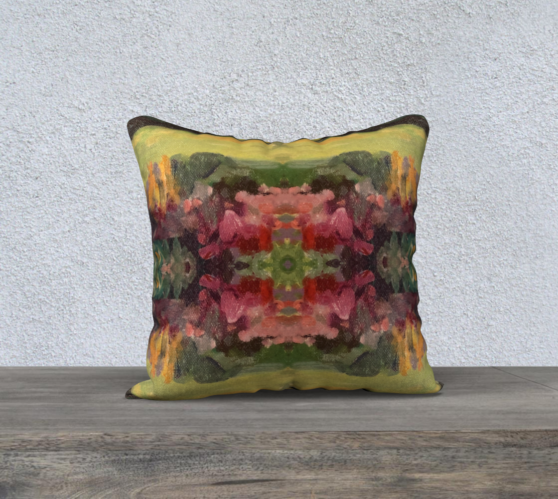 Giverny Gardens 18 x 18 Pillow Cover