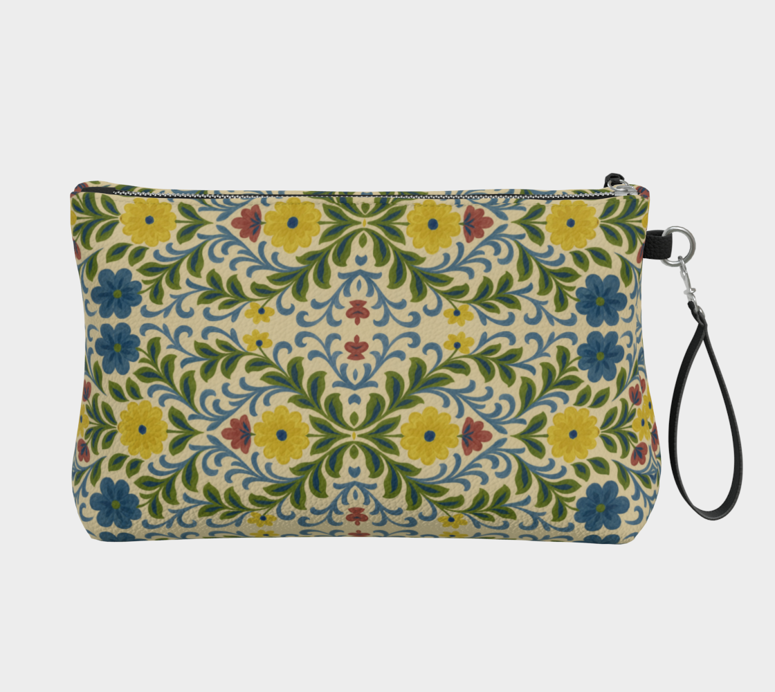 Jardin Provencale Goldenrod Clutch