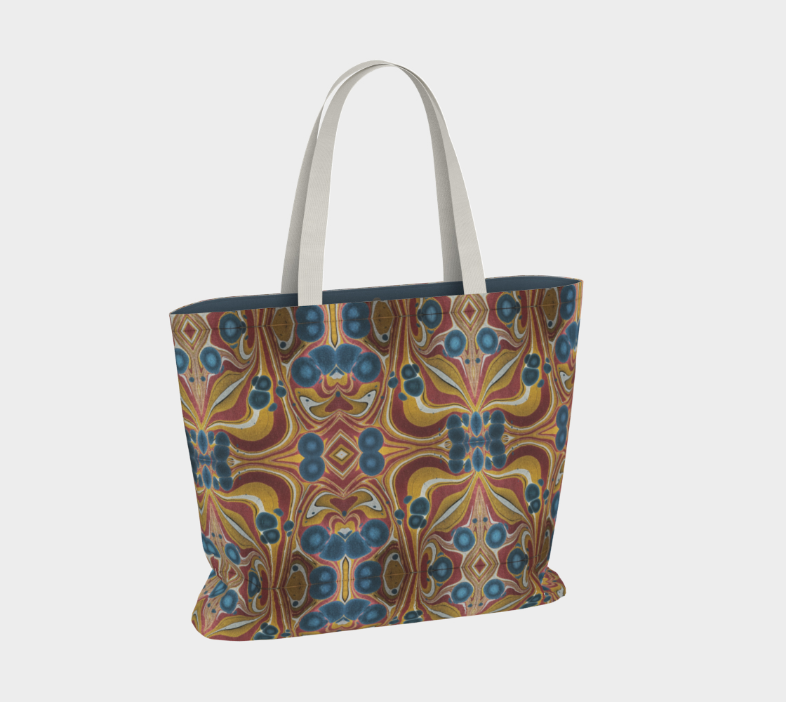 Tuscan Marble Sunset Tote Bag