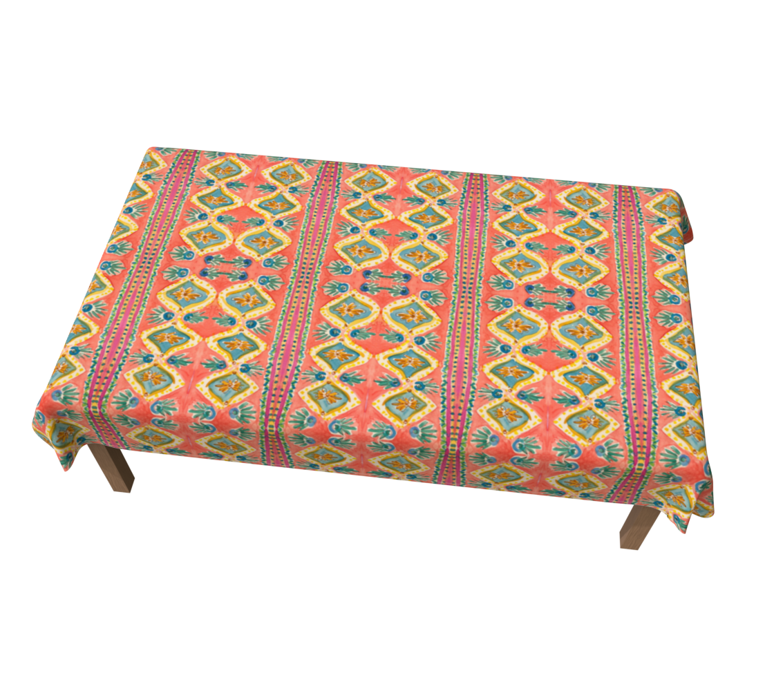 Island Diamonds 60 x 90 Tablecloth