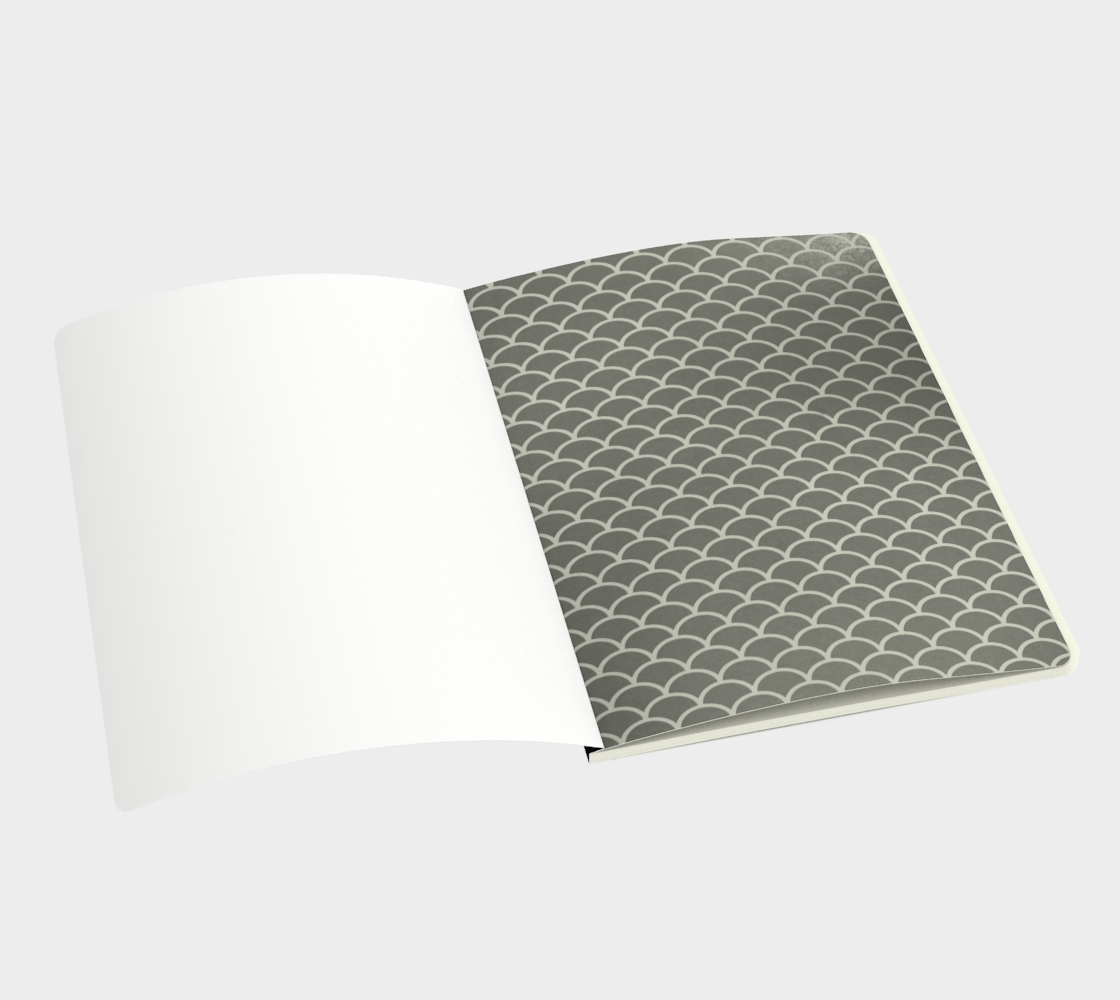 Jade and Flame Notebook