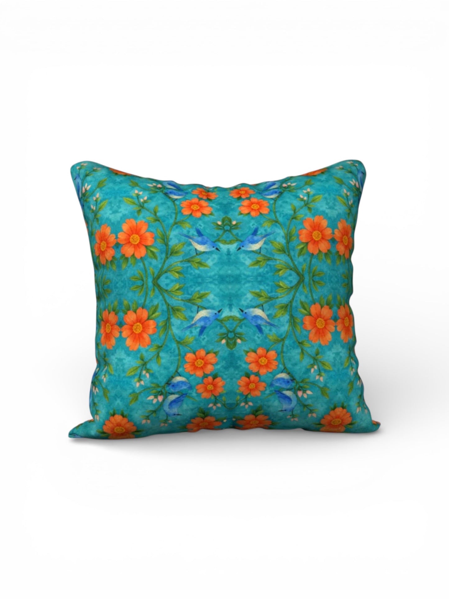 Island Songbird Garden 18 x 18 Pillow Cover