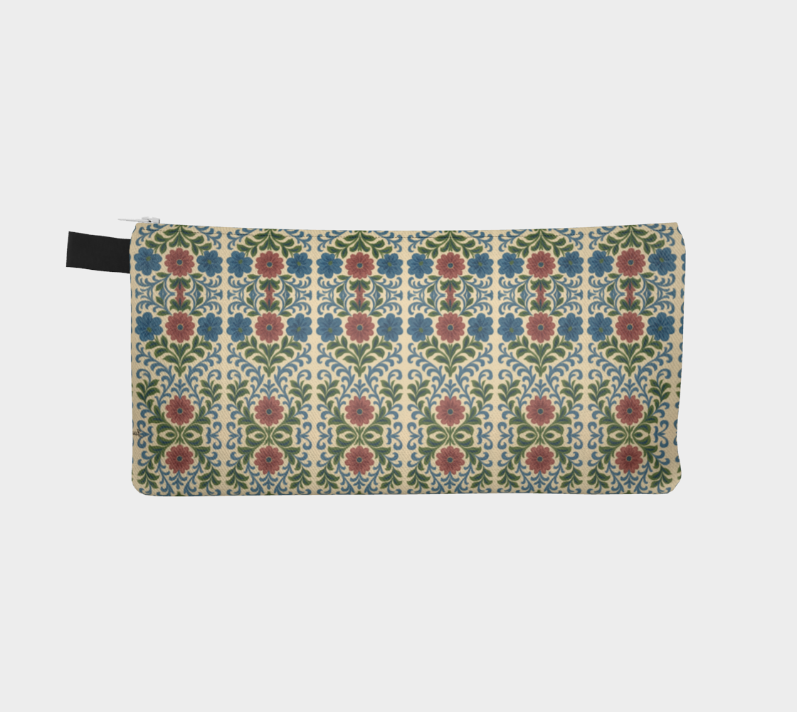 Jardin Provencale Blush Pencil Case