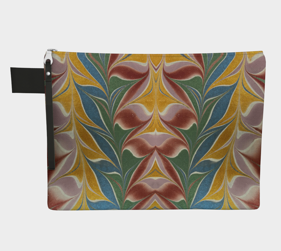 Florentine Flames Zipper Carry-all Bag