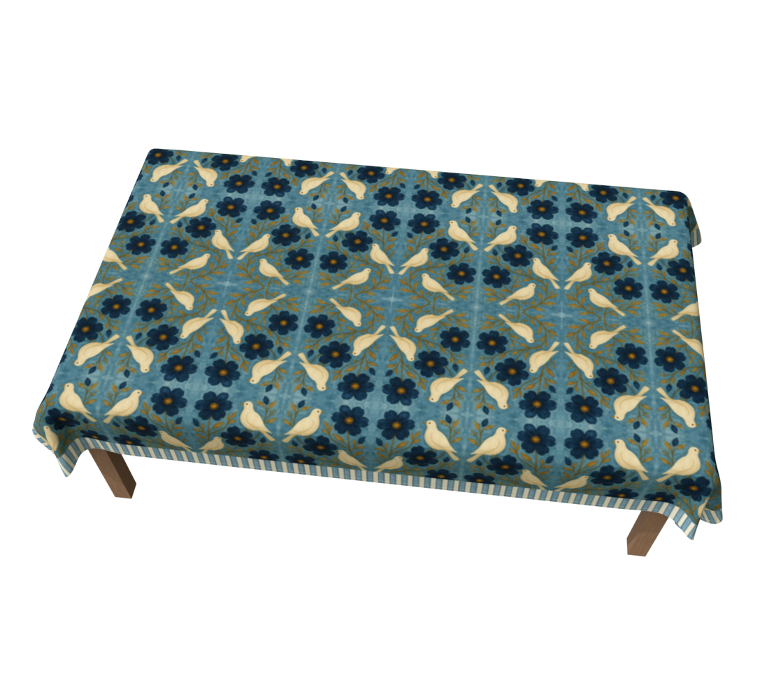 Doves of Peace 60 x 90 Tablecloth
