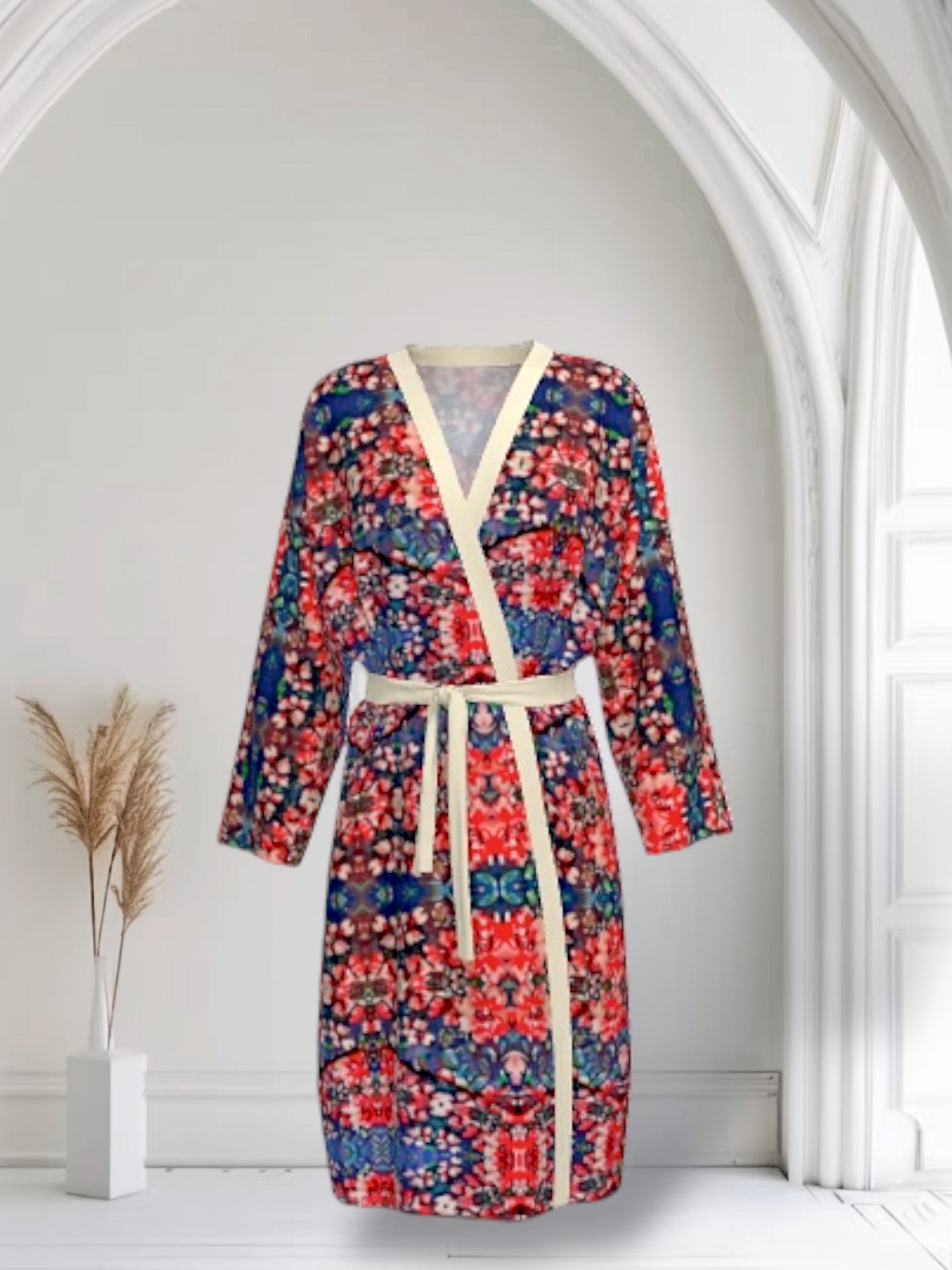 Somerset Roses Damask Robe