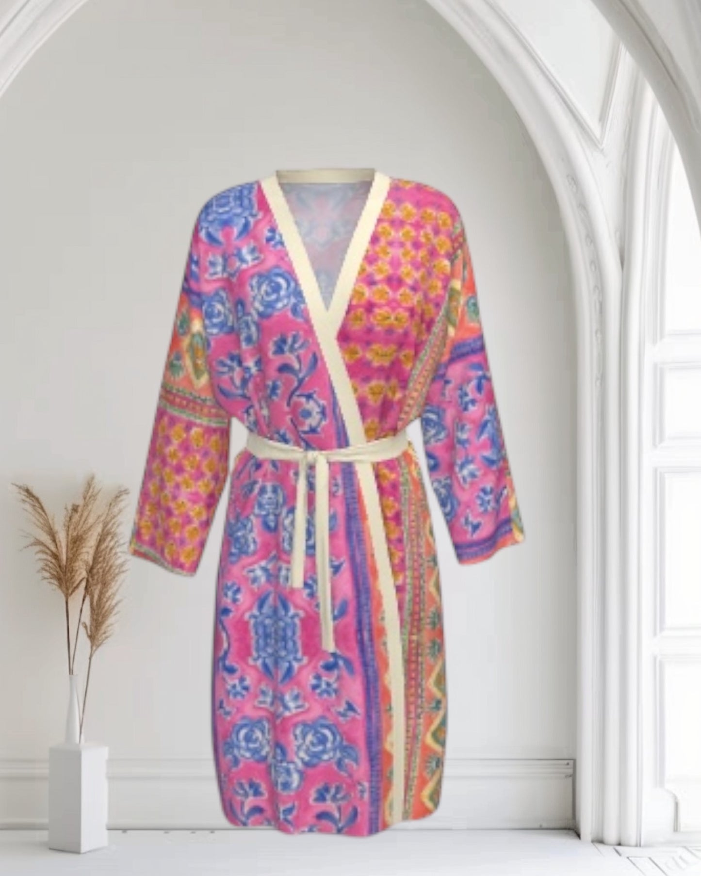 Coral Caravan Robe AOW