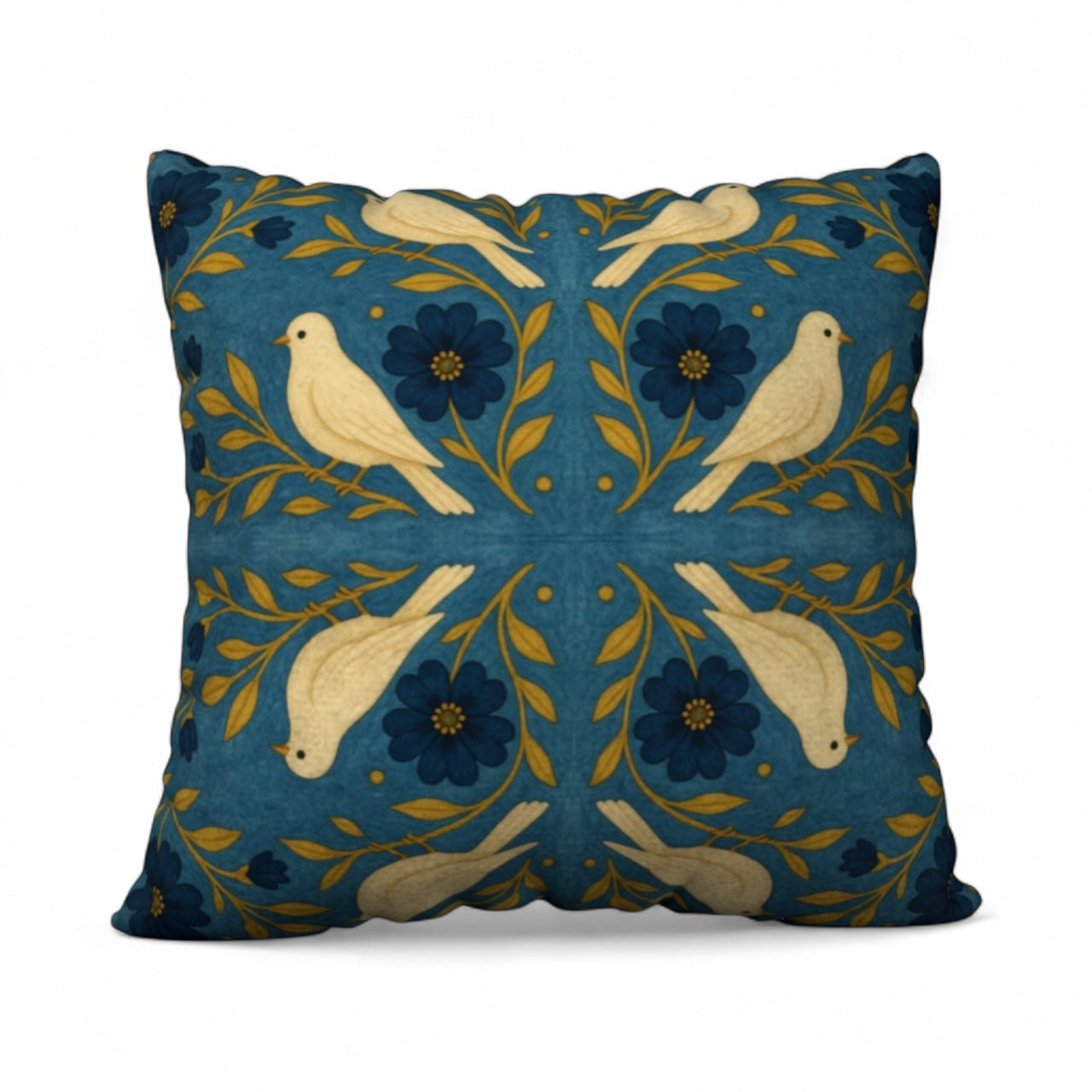 Doves of Peace 22 x22 Pillow Cover