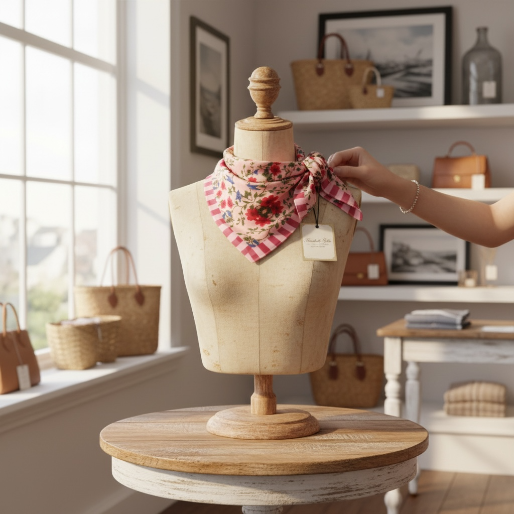 Songbird Bloom Pink Silk Square Scarf