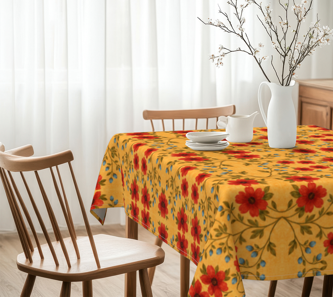 GOLDEN MEADOW 60 x 60 tablecloth