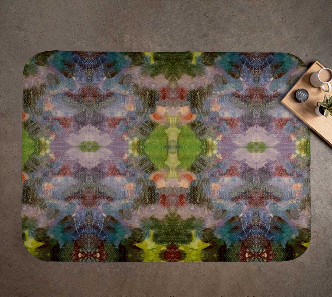 Lilac Waterlilies Blanket