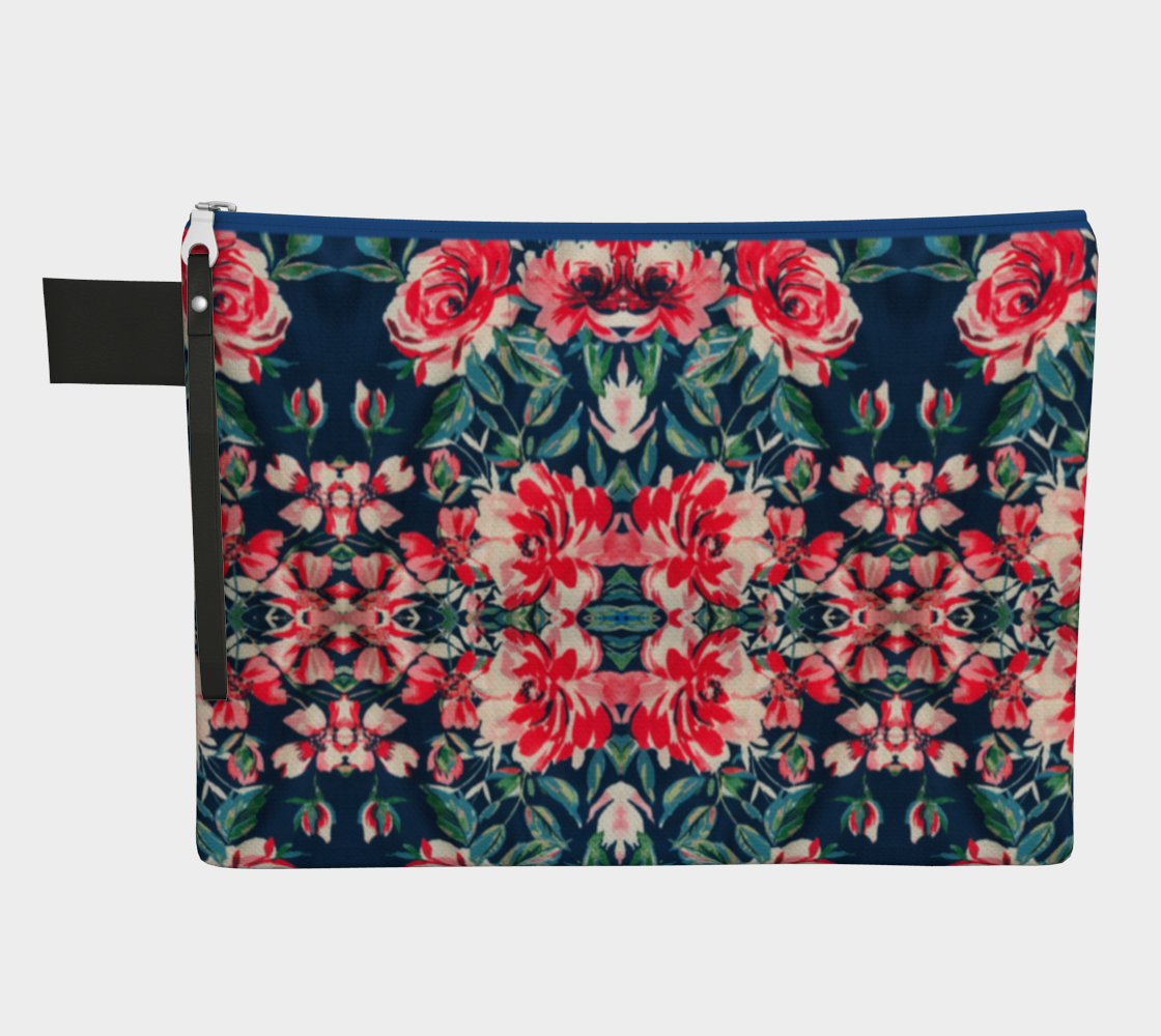 Harbor Rose Zipper Carry-all Bag