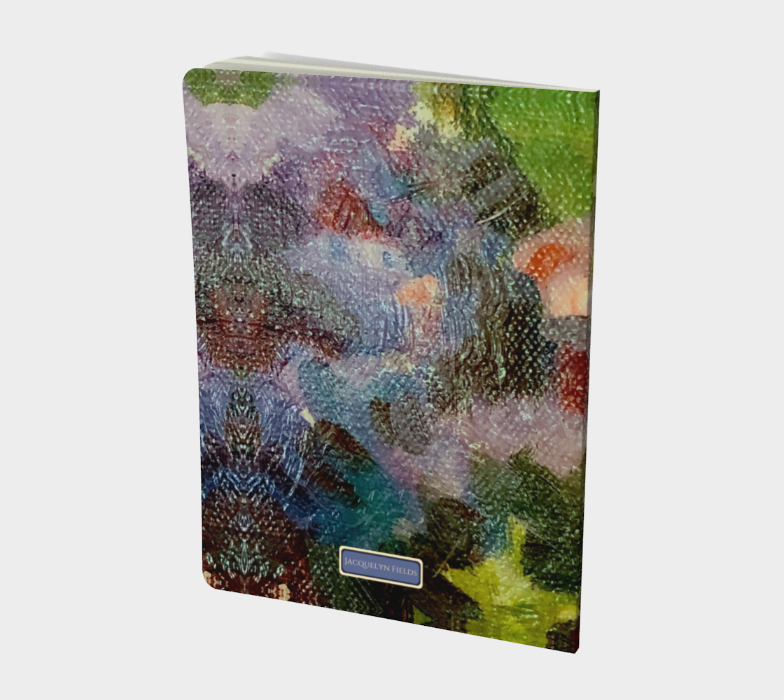 Lilac Waterlilies Notebook