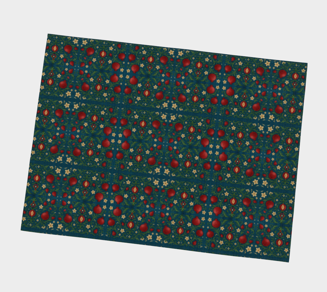 Winter Pomegranates Placemats
