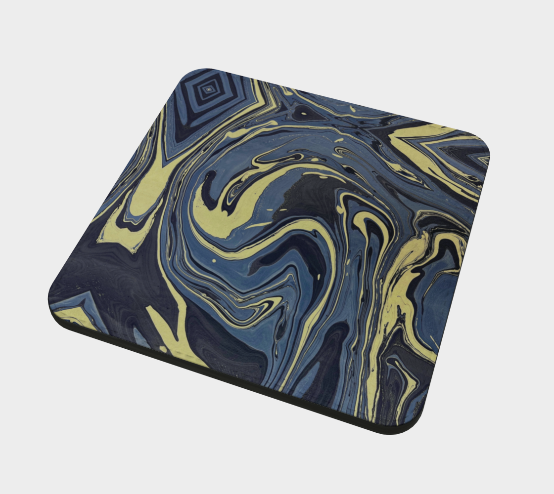 Mendocino Blues Coaster