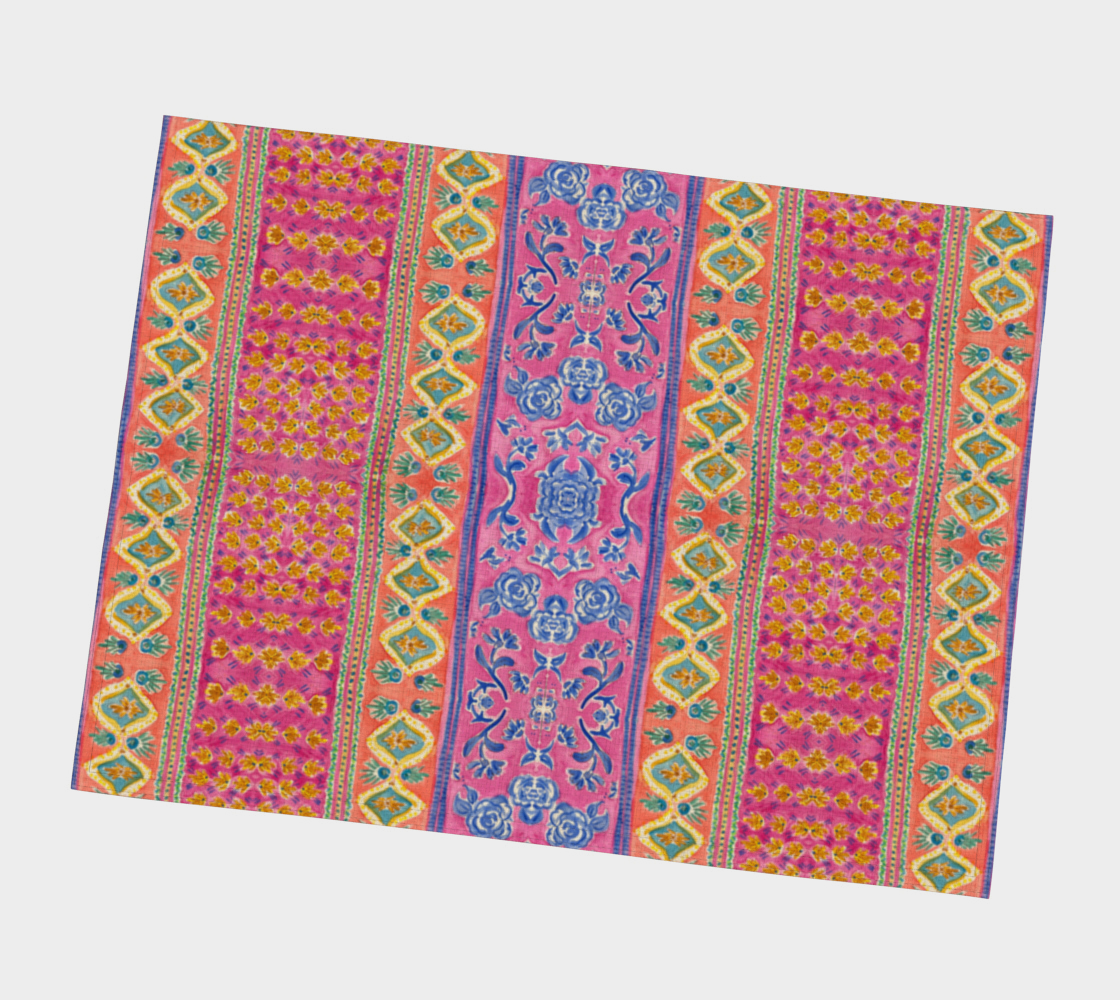 Coral Caravan Placemats