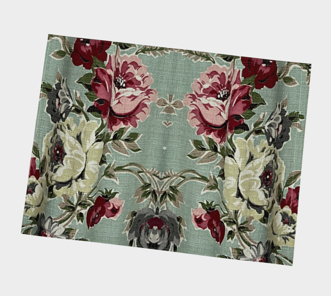 Seafoam Roses Placemats