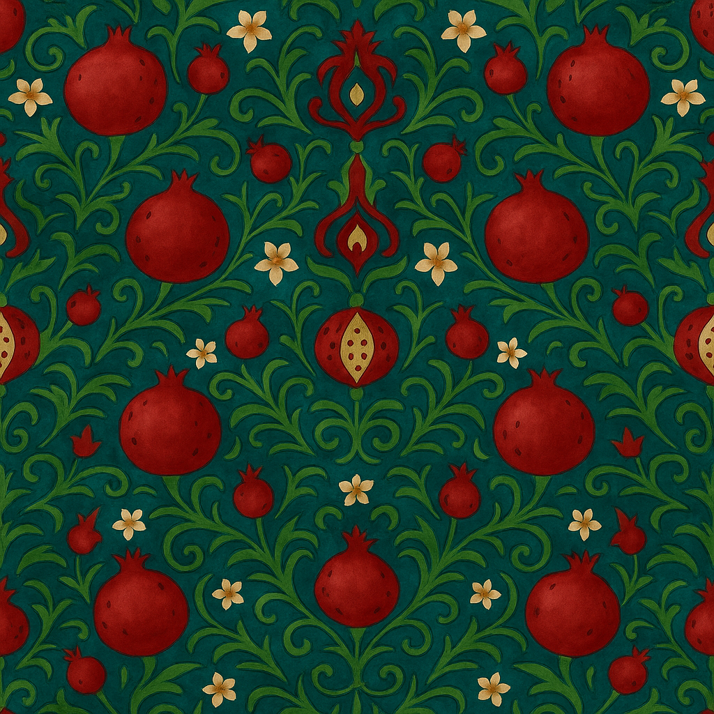 Winter Pomegranates
