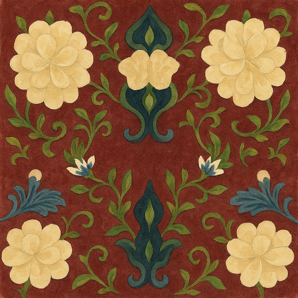 Imperial Peonies Cranberry