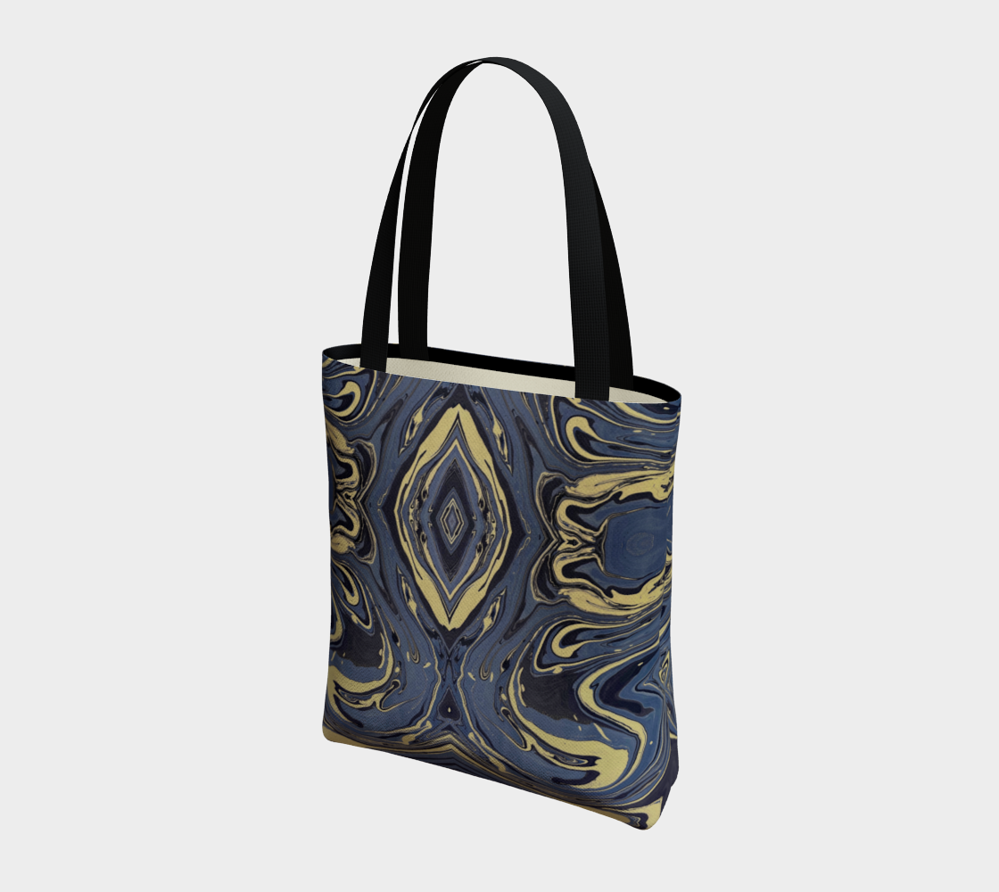 Mendocino Blues Diamond Urban Tote Bag