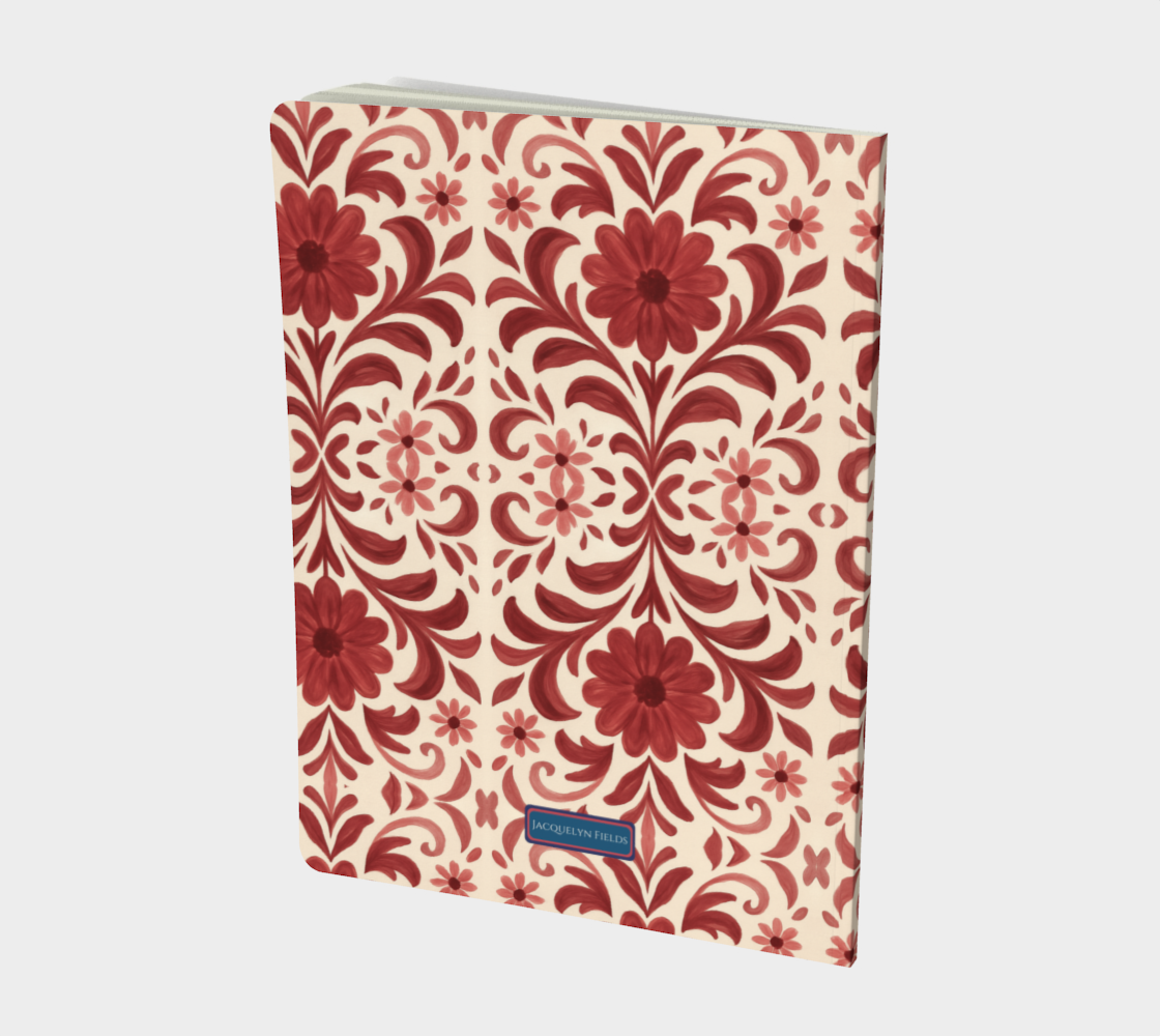 red petite fleur notebook
