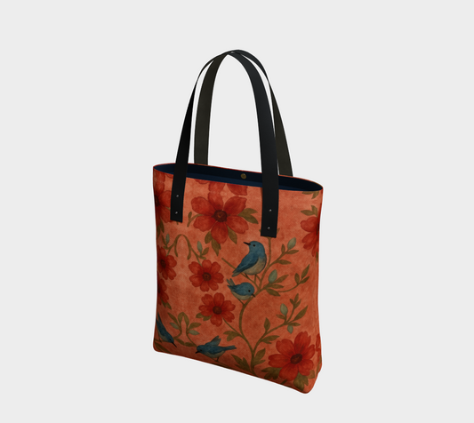Songbird Bloom Terracotta Urban Tote