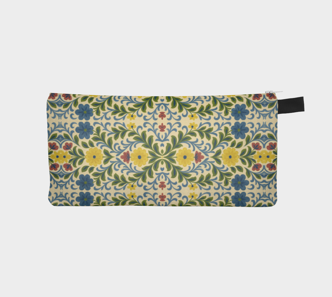 Jardin Provencale Goldenrod Pencil Case