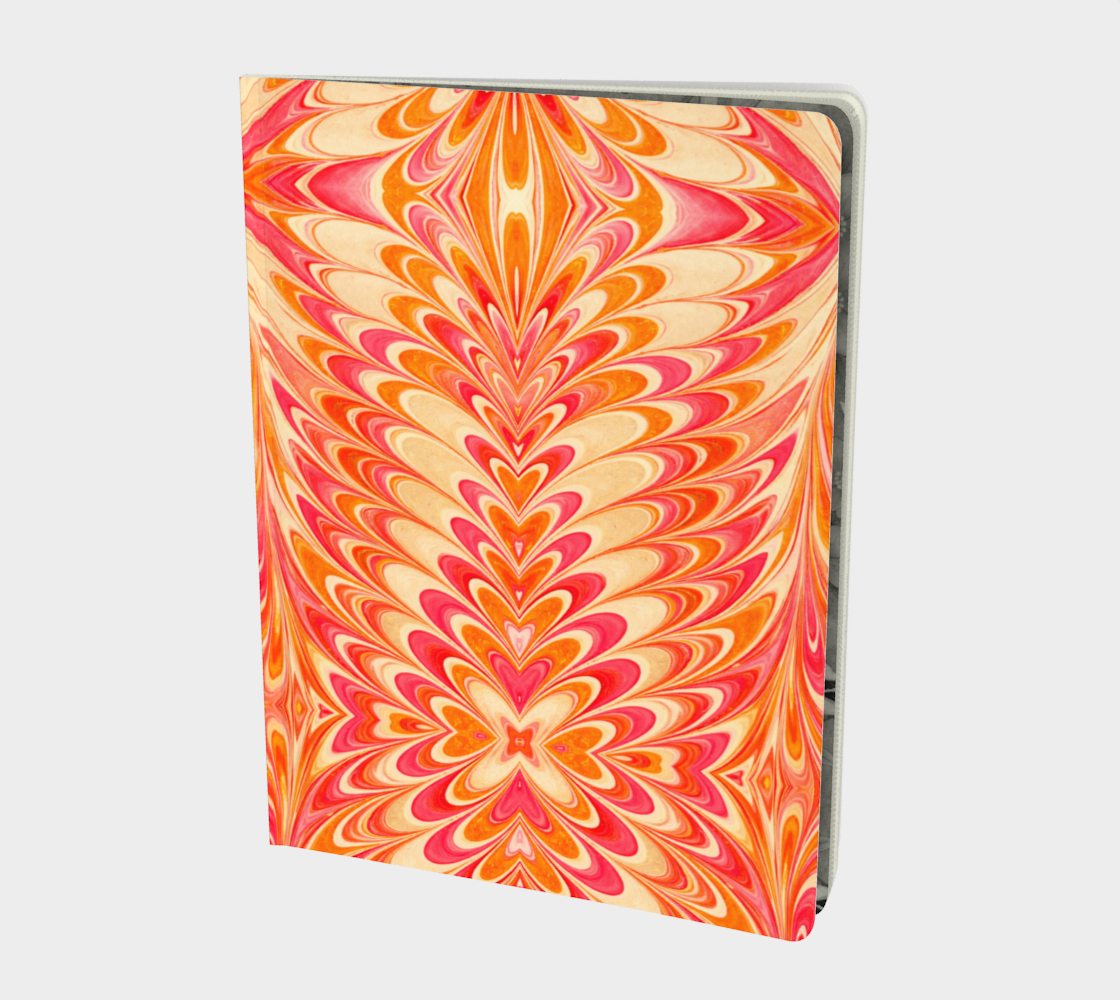Tangerine Swirl Notebook