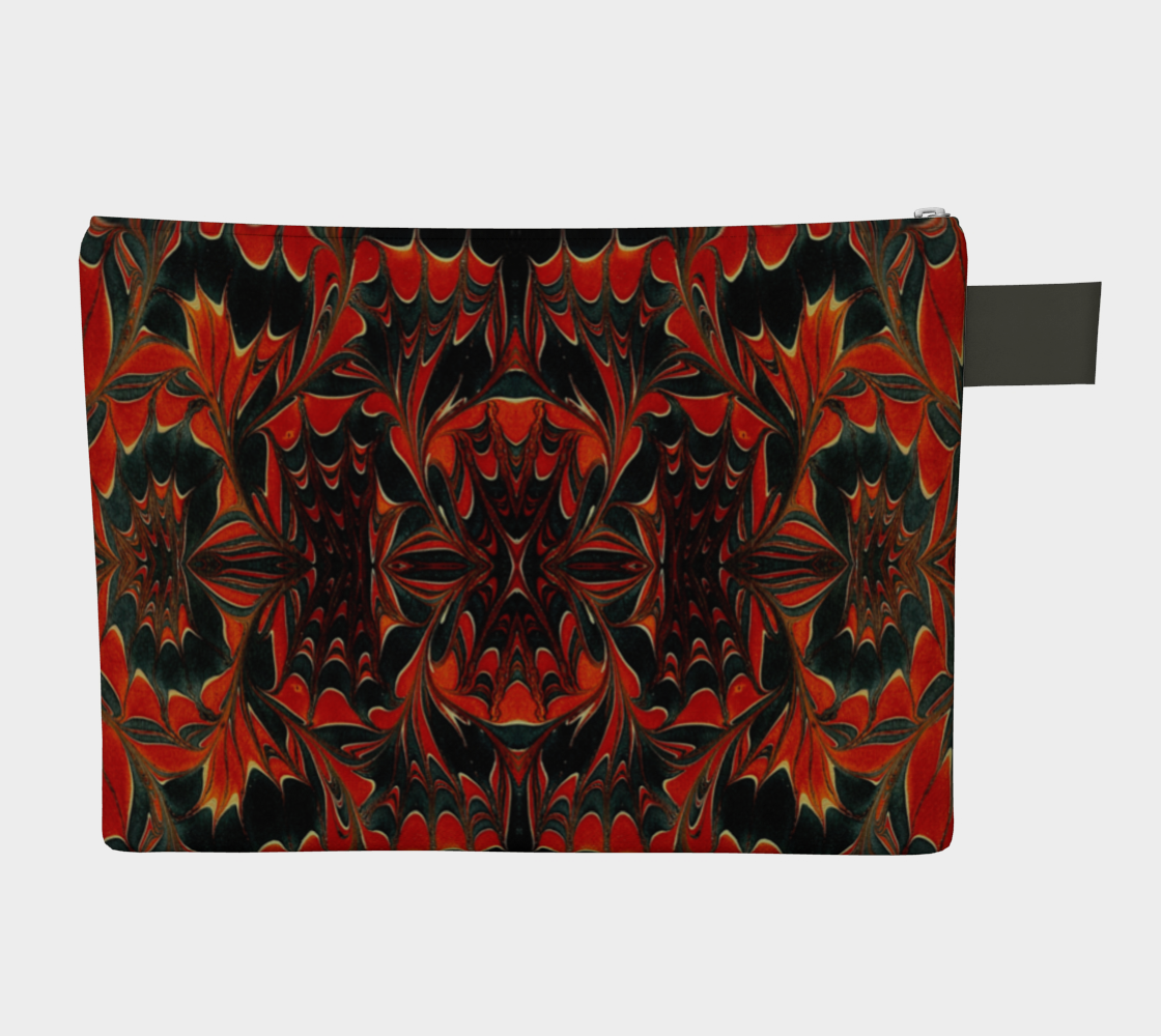 Americana Swirl Zipper Carry-all Bag