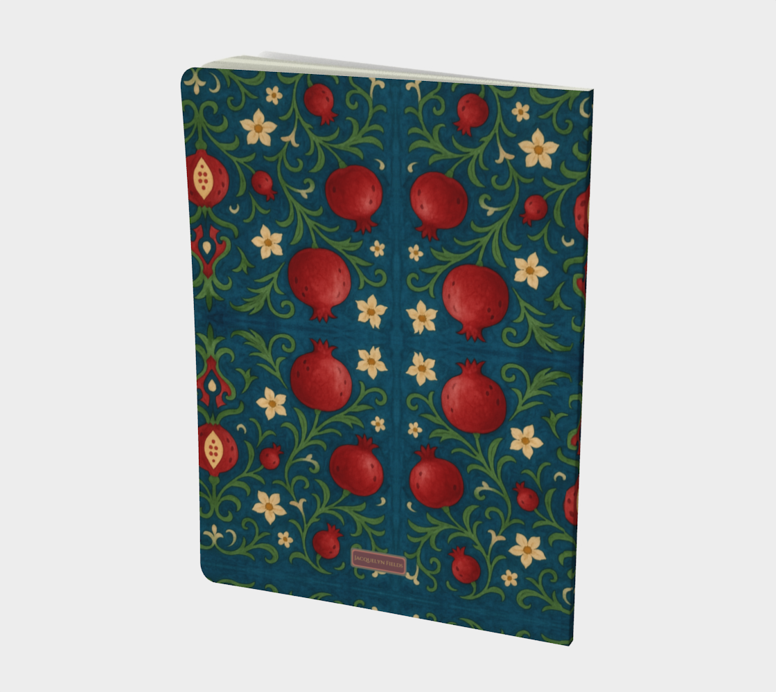 Winter Pomegranates Notebook