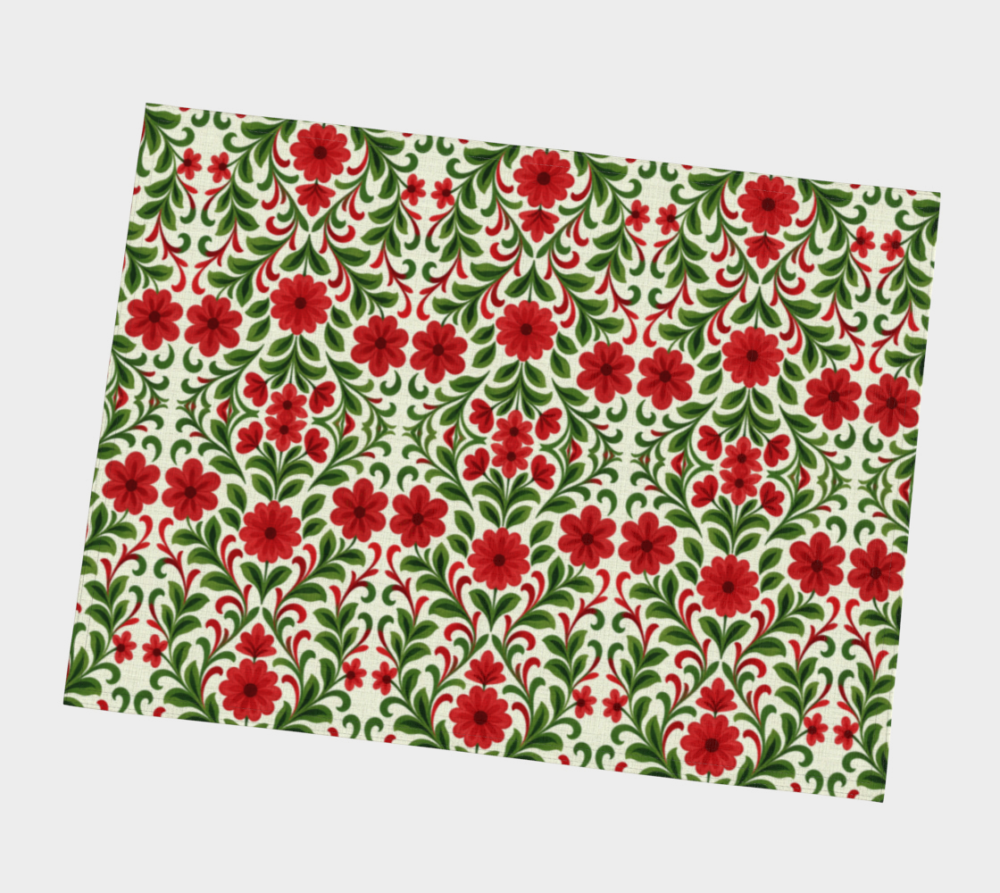 French Country Noel placemat 2
