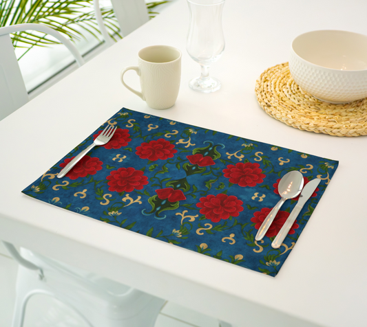 Marquesa Floral Saphire Placemats