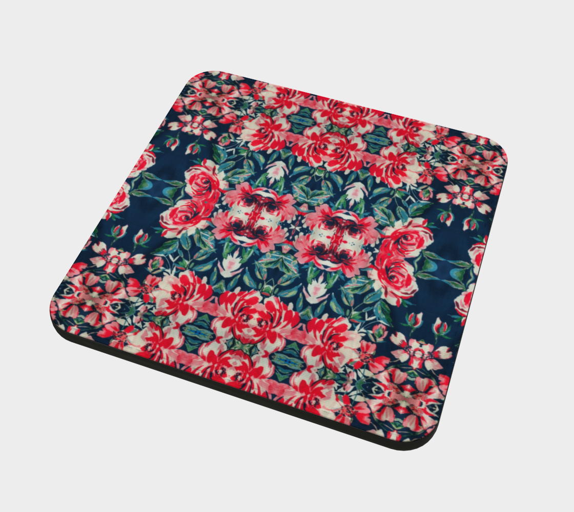 Harbor Roses Coasters