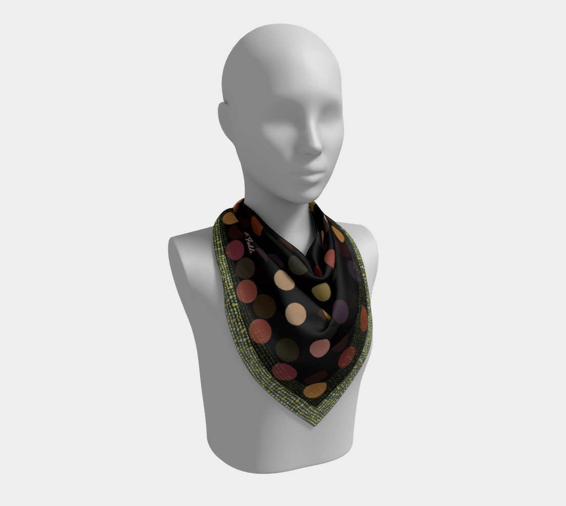 Carnivale Silk Square Scarf