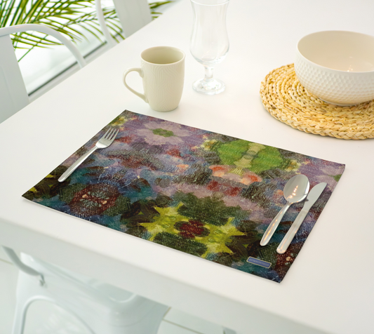 Lilac Waterlilies Placemats