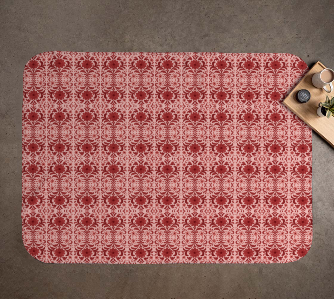 Petite Fleur Rouge Blanket