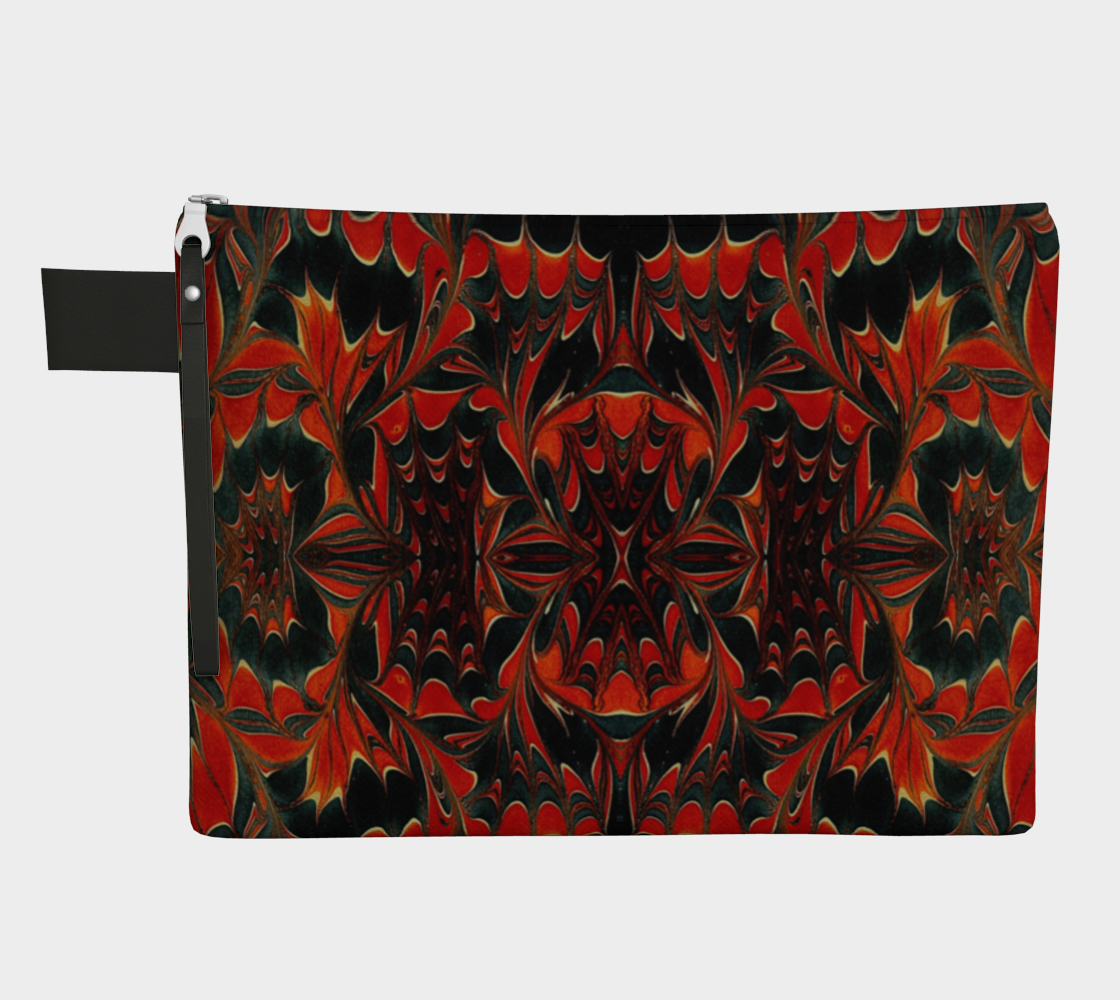 Americana Swirl Zipper Carry-all Bag